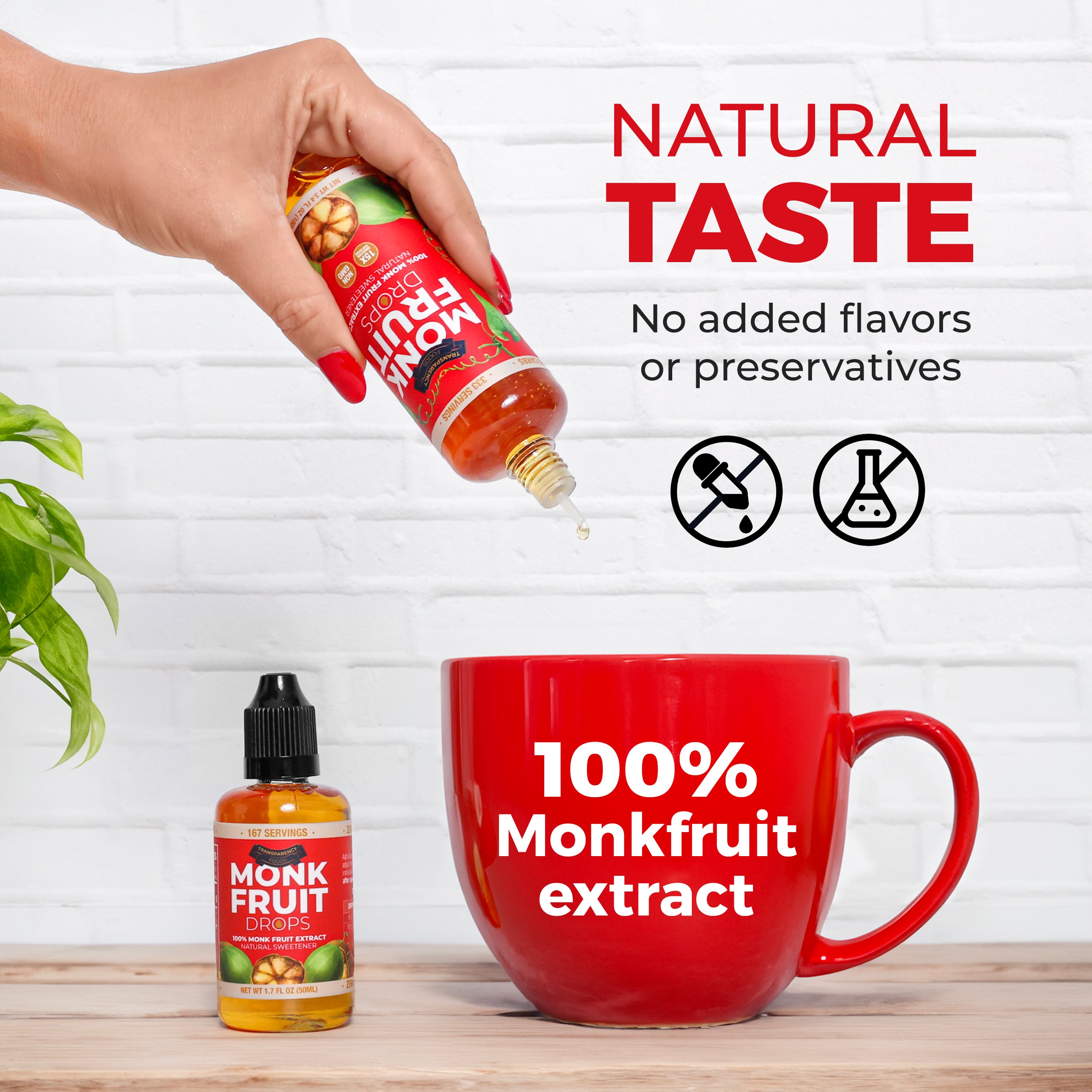 Monk Fruit Drops - 100% Monk Fruit Extract (Bundle Offer)