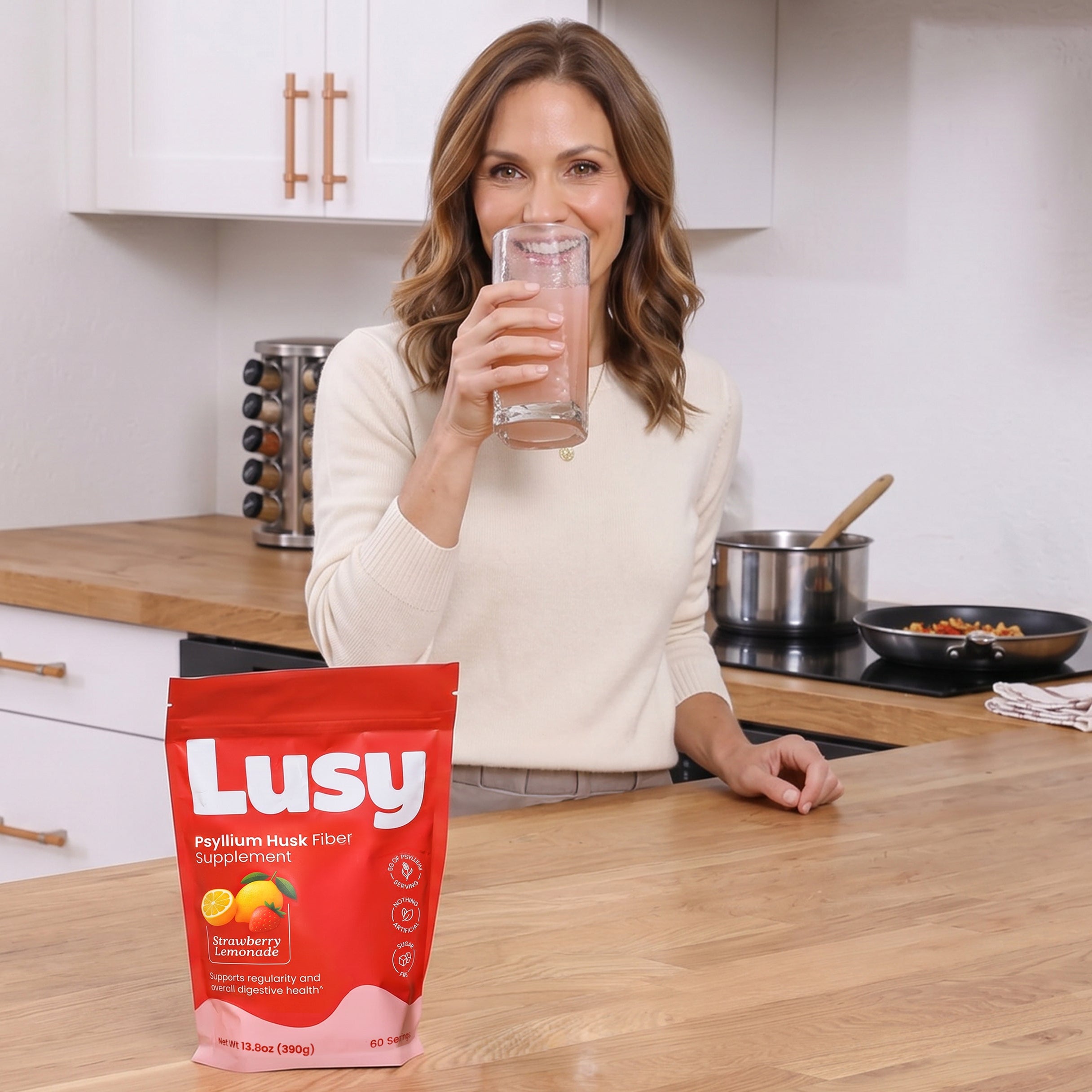 Lusy: Daily Psyllium Husk Fiber
