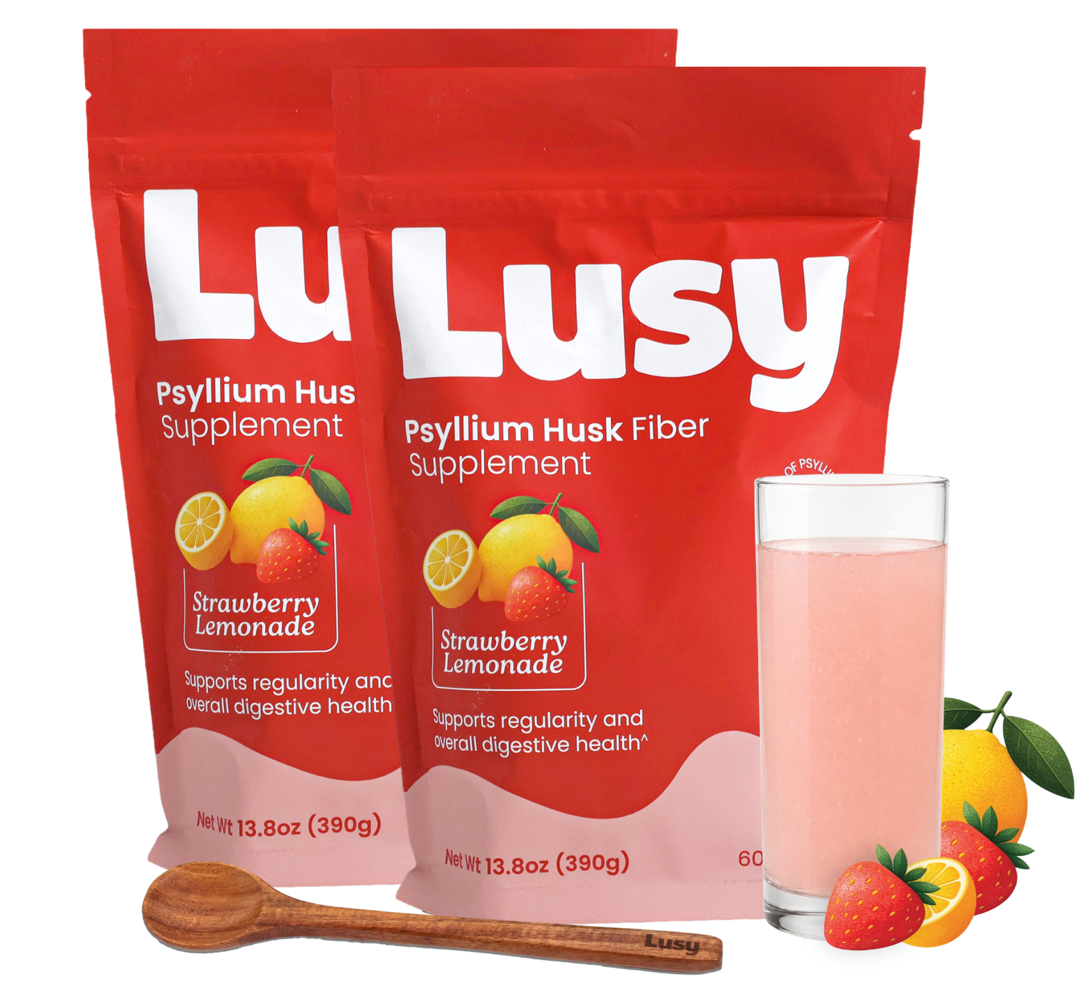 Lusy: Daily Psyllium Husk Fiber