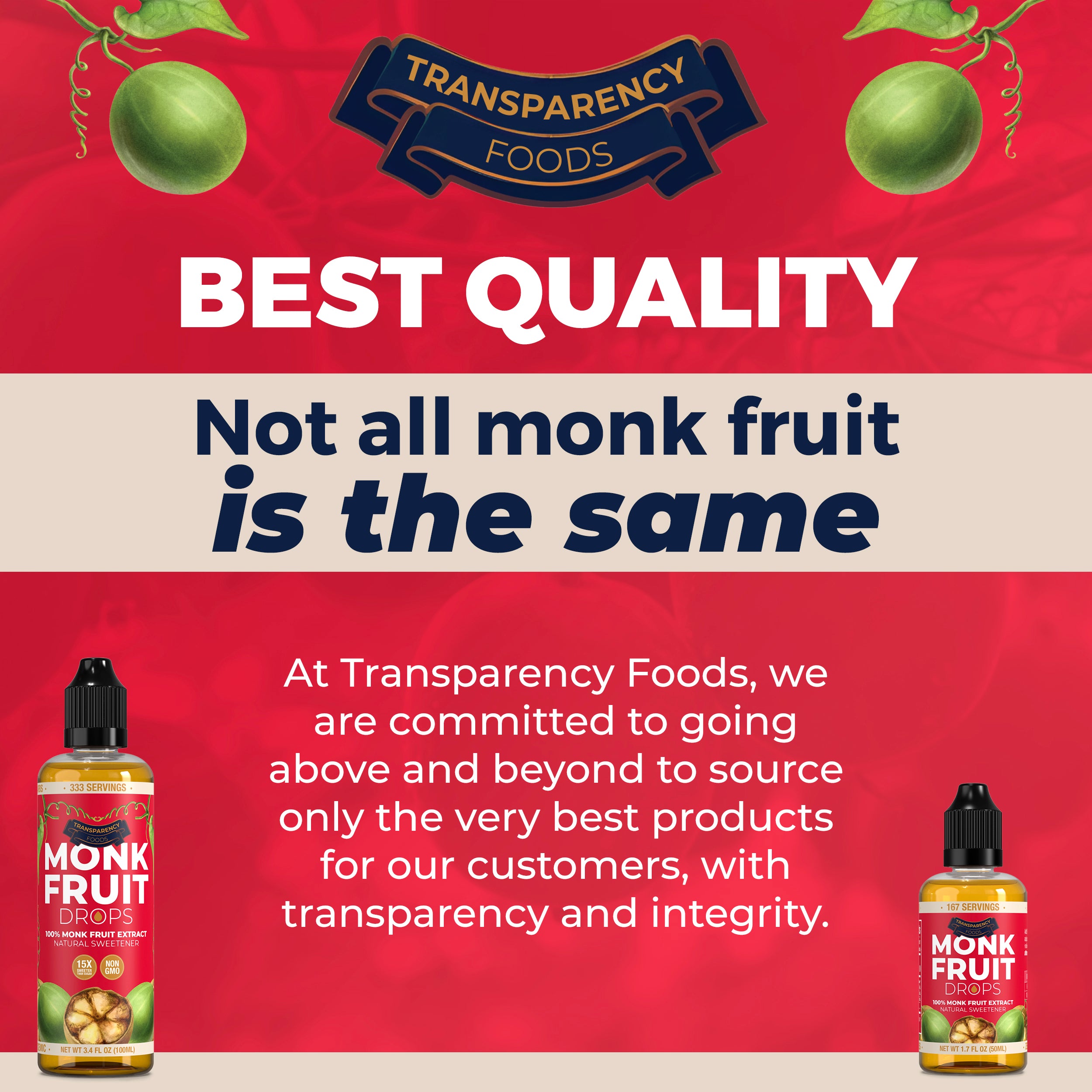 Monk Fruit Drops - 100% Monk Fruit Extract (Bundle Offer)