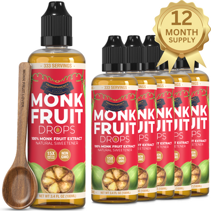 Monk Fruit Drops - 100% Monk Fruit Extract (Bundle Offer)